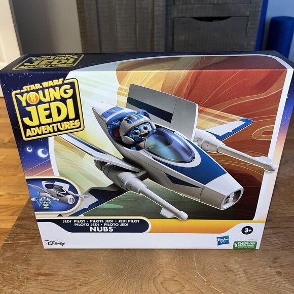 Star Wars Young Jedi Adventures Nubs and Jedi Pilot Vehicle Set - Picture 2 of 7